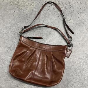 Vintage Coach Brown Leather Soho Erickson Bucket Shoulder Bag